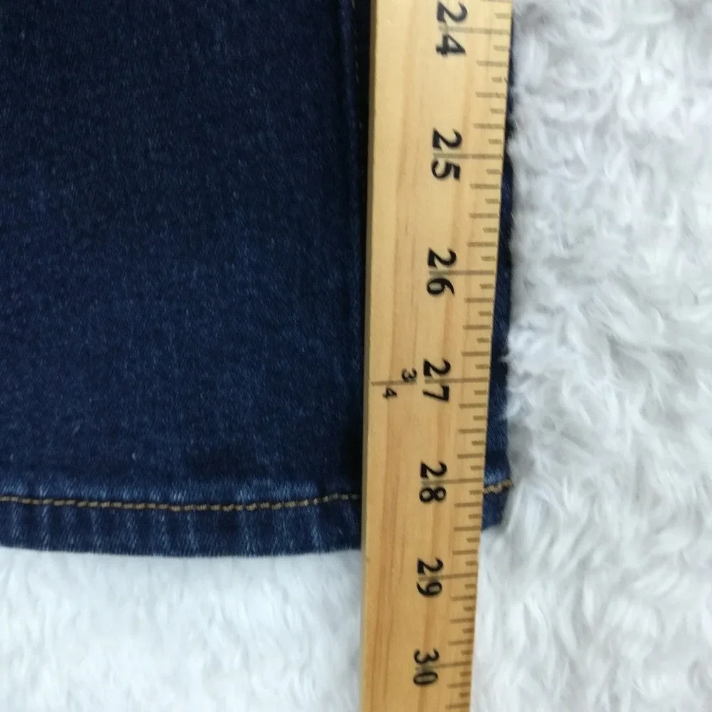 Levi's Mens Jeans 505 Straight Leg Regular Fit Blue Denim‎ Dark Wash 34x30